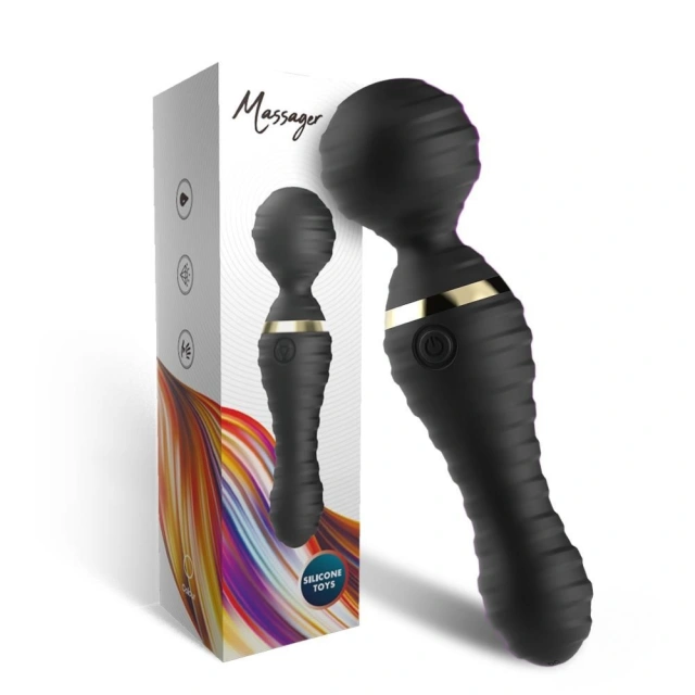 Stymulator Łechtaczki Freedom Black B - Series Joy Czarny | 100% ORYGINAŁ| DYSKRETNA PRZESYŁKA